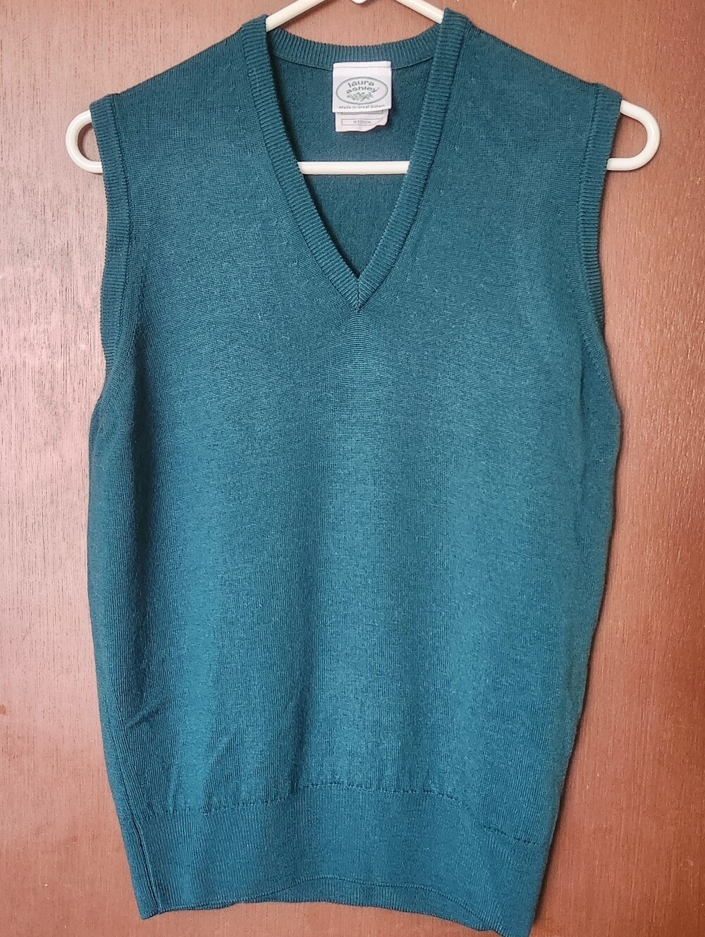 Vintage Lambswool V Neck Sweater Vest